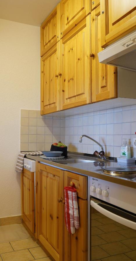 Zentrale Wohnung In St. Moritz Mit Grossem Balkon Экстерьер фото